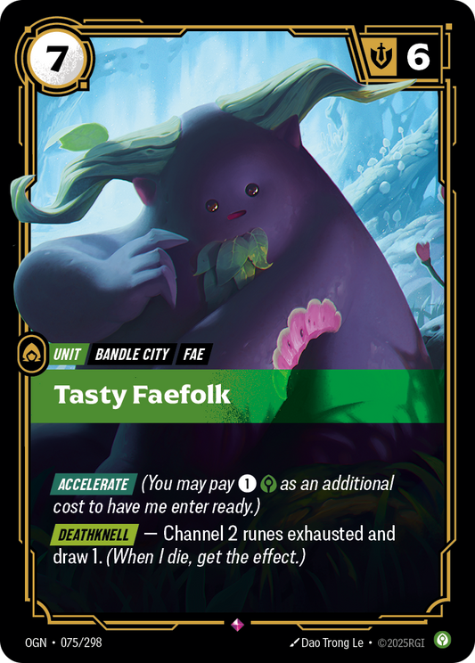 Tasty Faefolk - 075/298 - Rare (Inglés Foil NM)