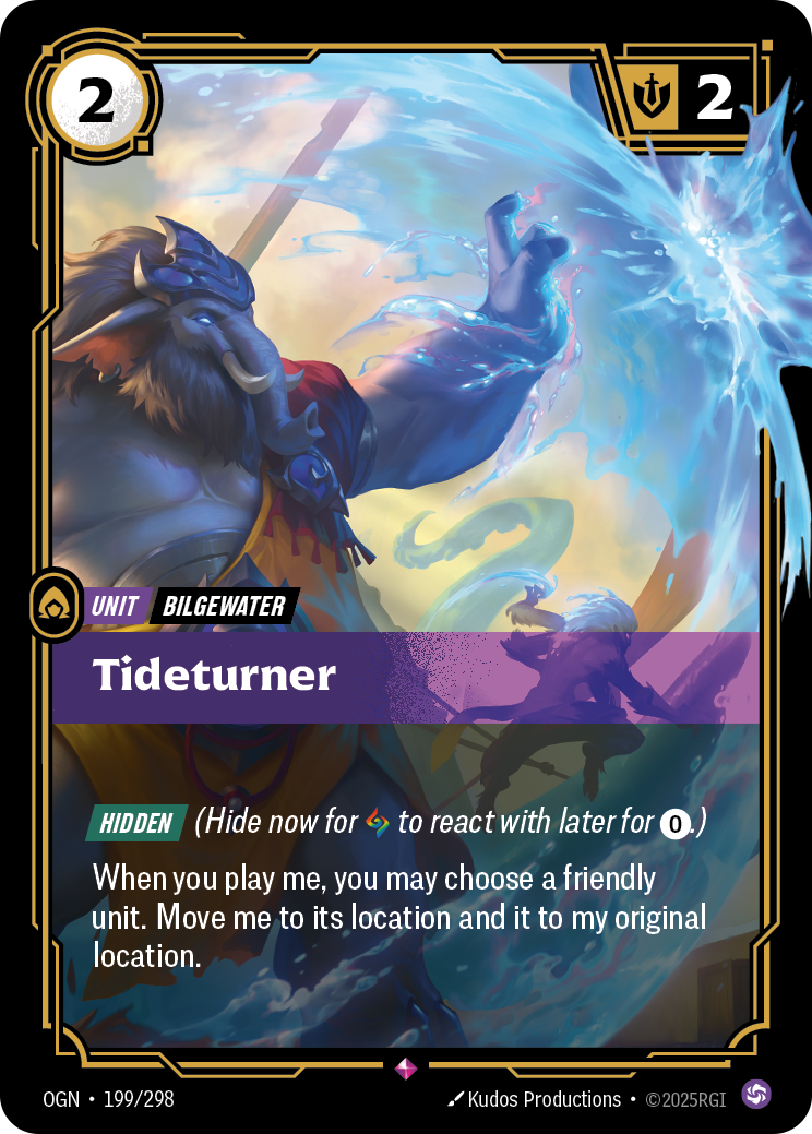 Tideturner - 199/298 - Rare (Inglés Foil NM)