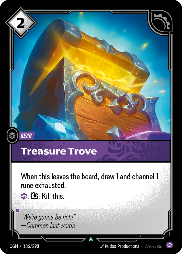 Treasure Trove - 186/298 - Uncommon (Inglés Foil NM)