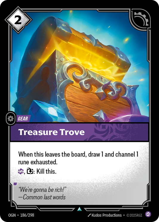 Treasure Trove - 186/298 - Uncommon (Inglés Foil NM)