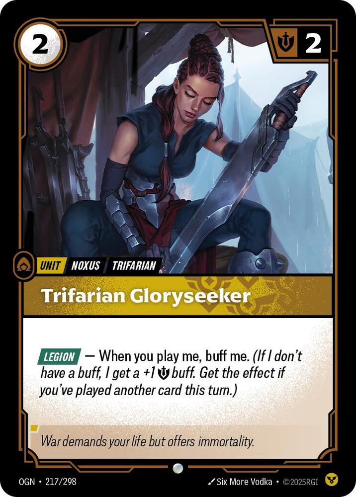 Trifarian Gloryseeker - 217/298 - Common (Inglés NM)
