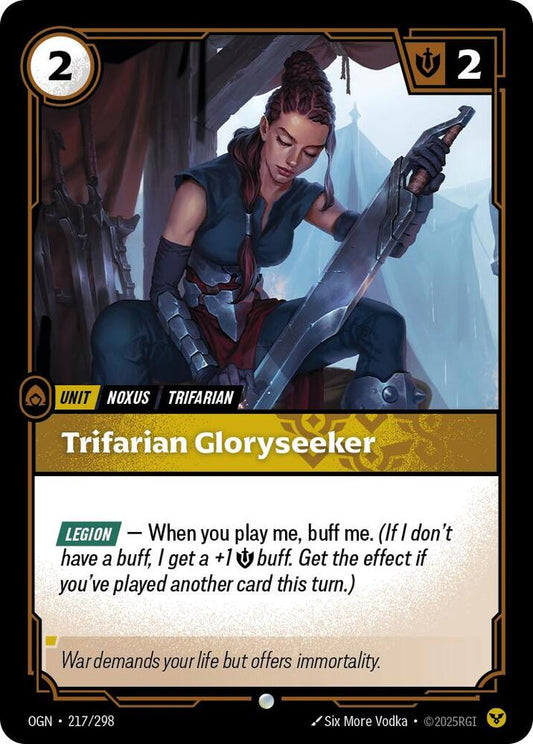 Trifarian Gloryseeker - 217/298 - Common (Inglés NM)
