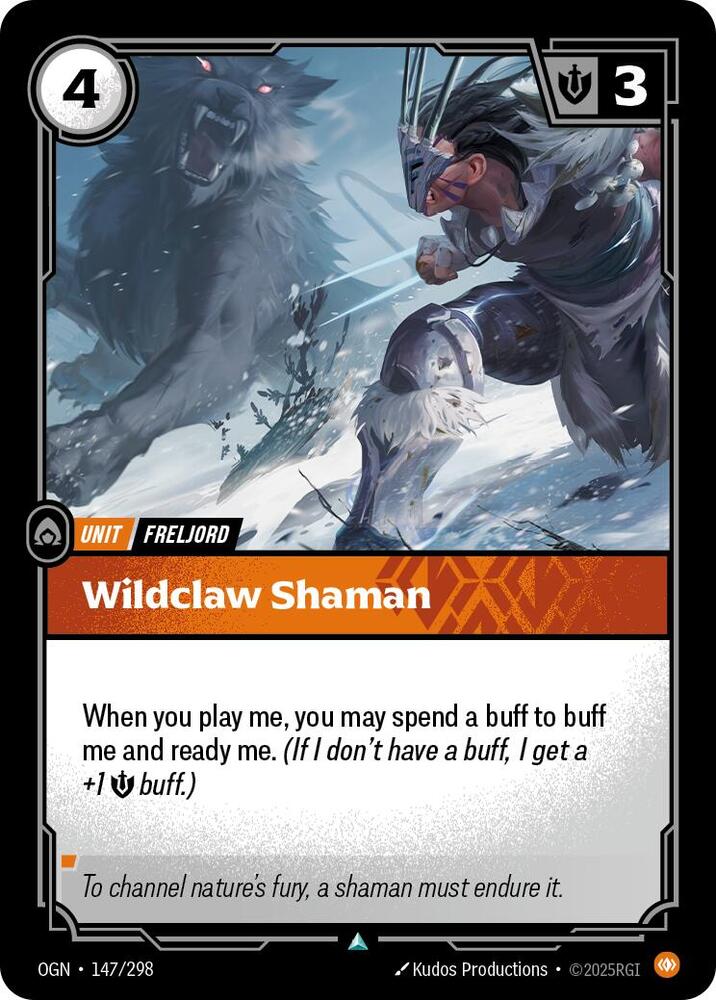 Wildclaw Shaman - 147/298 - Uncommon (Inglés NM)