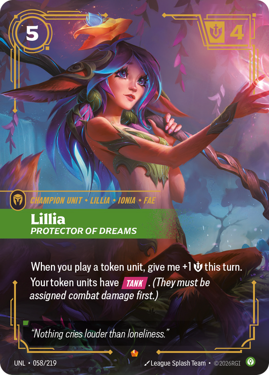 Lillia, Protector of Dreams - 058/219 - Promo (Inglés Foil NM)