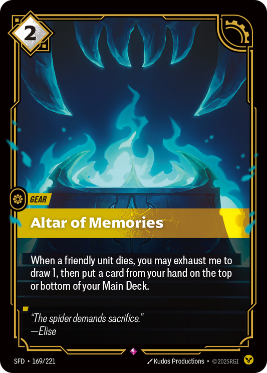 Altar of Memories - 169/221 - Rare (Inglés Foil NM)