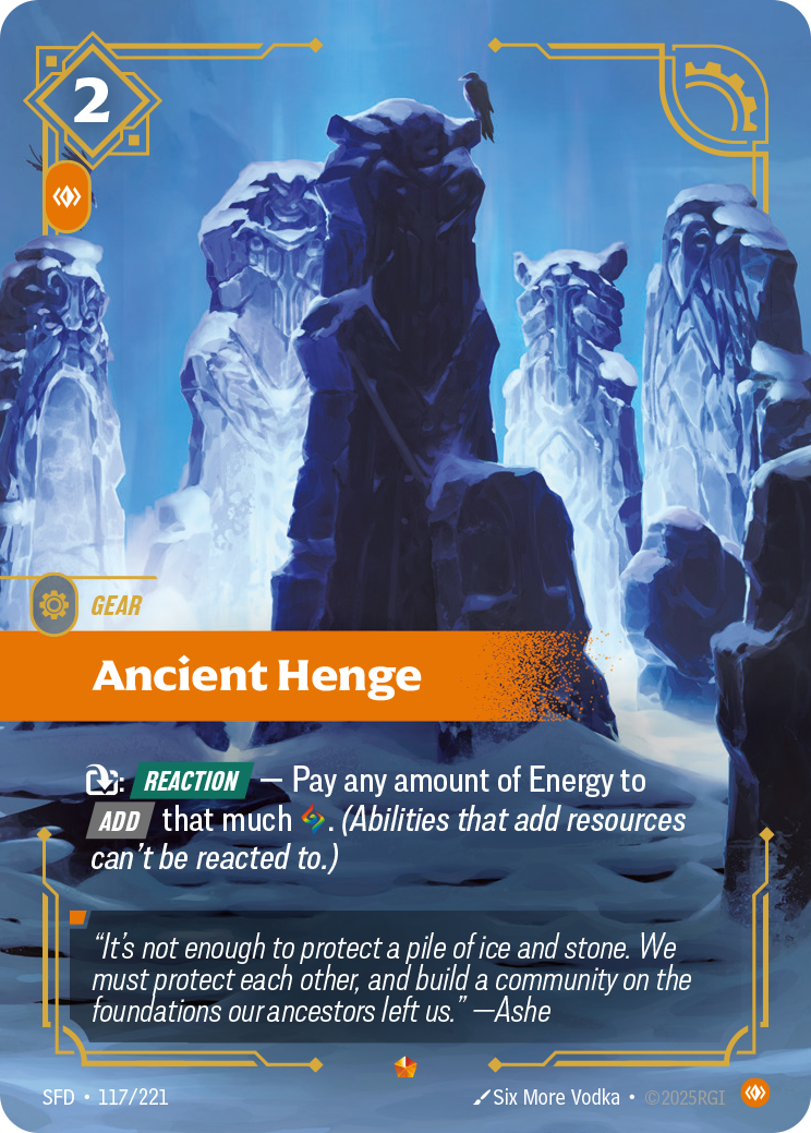 Ancient Henge - 117/221 - Epic (Inglés Foil NM)