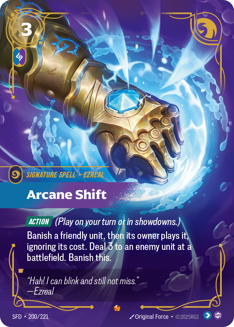Arcane Shift - 200/221 - Epic (Inglés Foil NM)