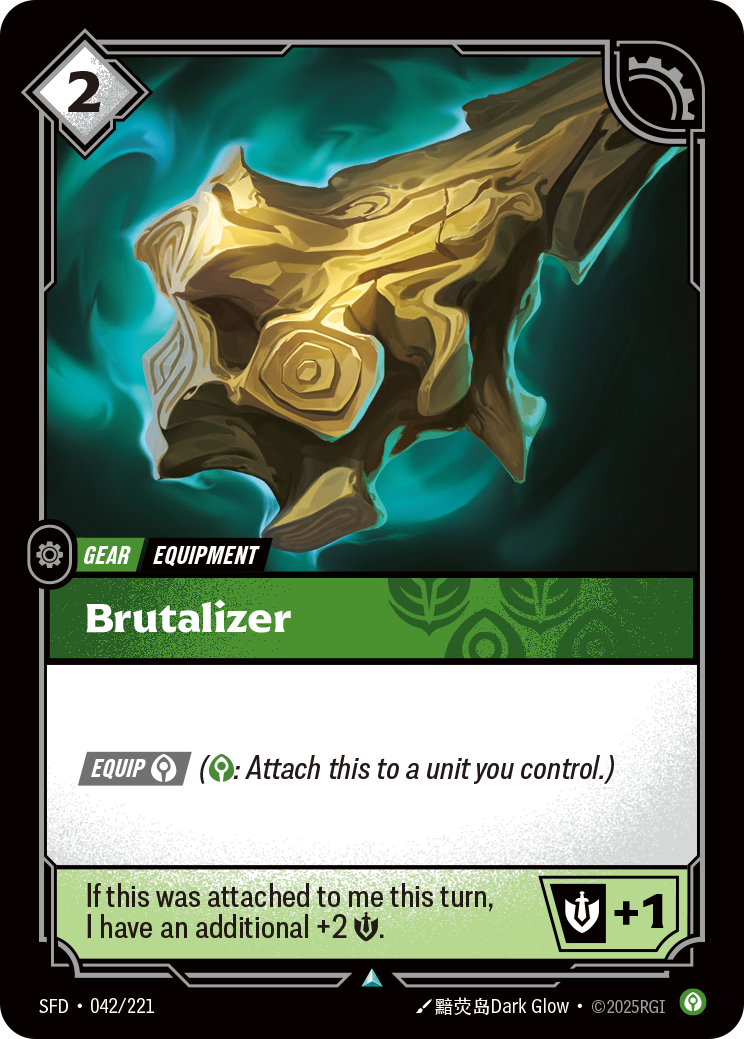 Brutalizer - 042/221 - Uncommon (Inglés Foil NM)