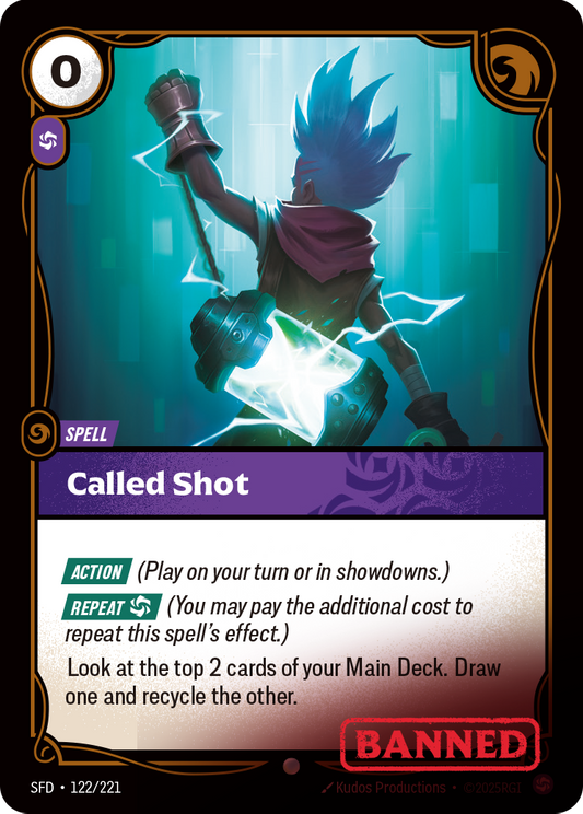 Called Shot - 122/221 - Common (Inglés Foil NM)