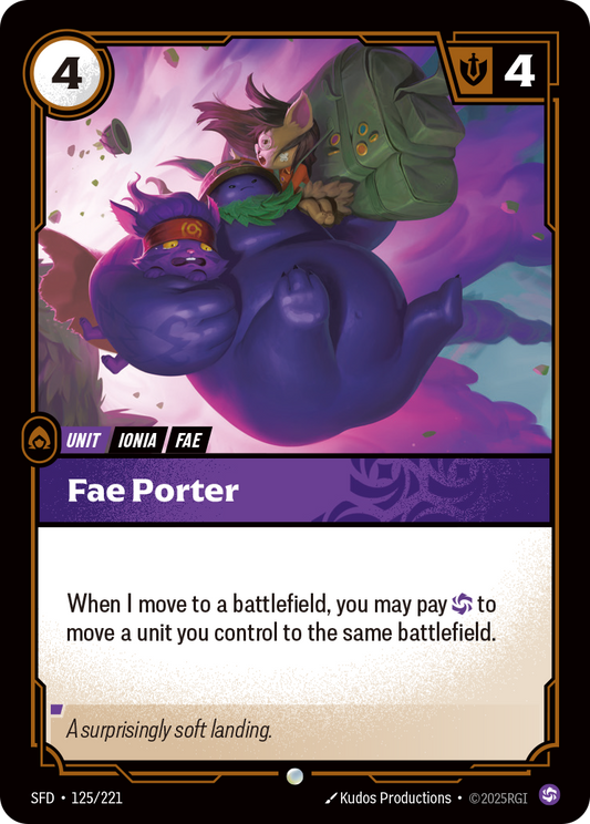 Fae Porter - 125/221 - Common (Inglés Foil NM)