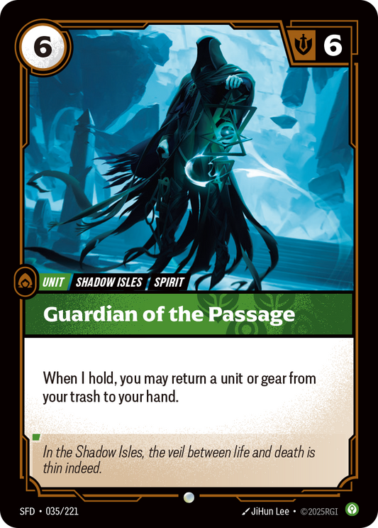 Guardian of the Passage - 035/221 - Common (Inglés Foil NM)