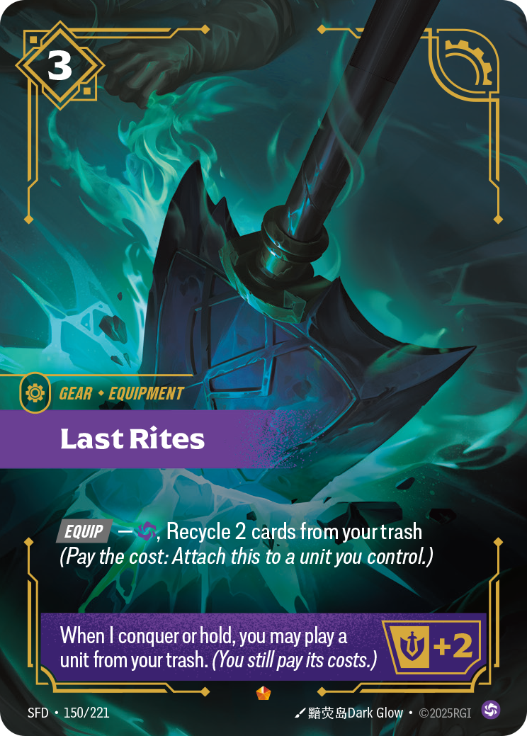 Last Rites - 150/221 - Epic (Inglés Foil NM)