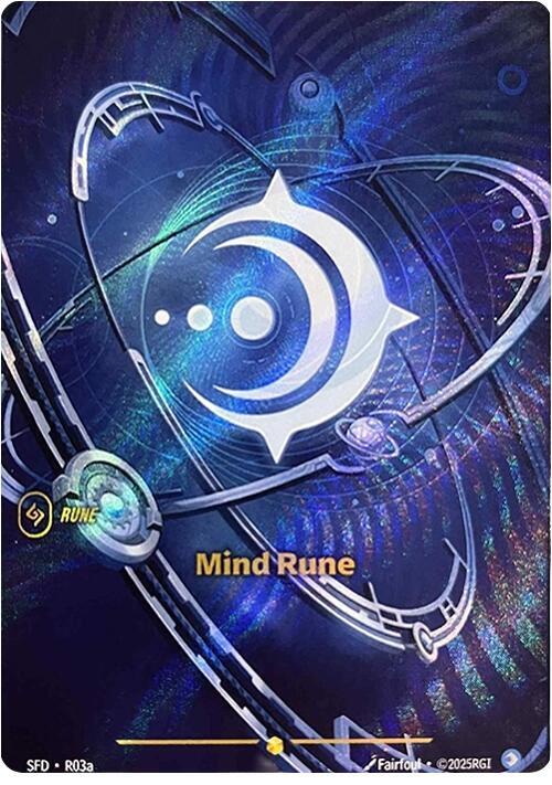 Mind Rune (R03a) - R03a - Showcase (Inglés Foil NM)