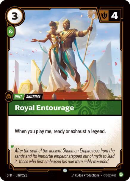 Royal Entourage - 039/221 - Common (Inglés Foil NM)
