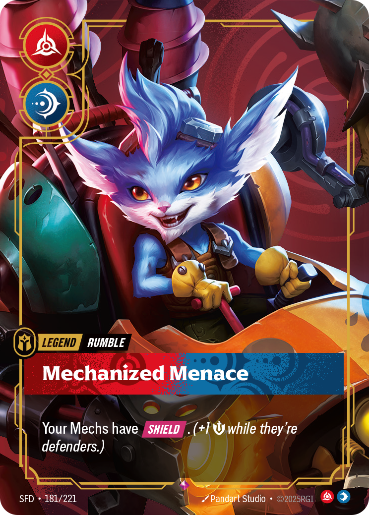 Rumble - Mechanized Menace - 181/221 - Rare (Inglés Foil NM)