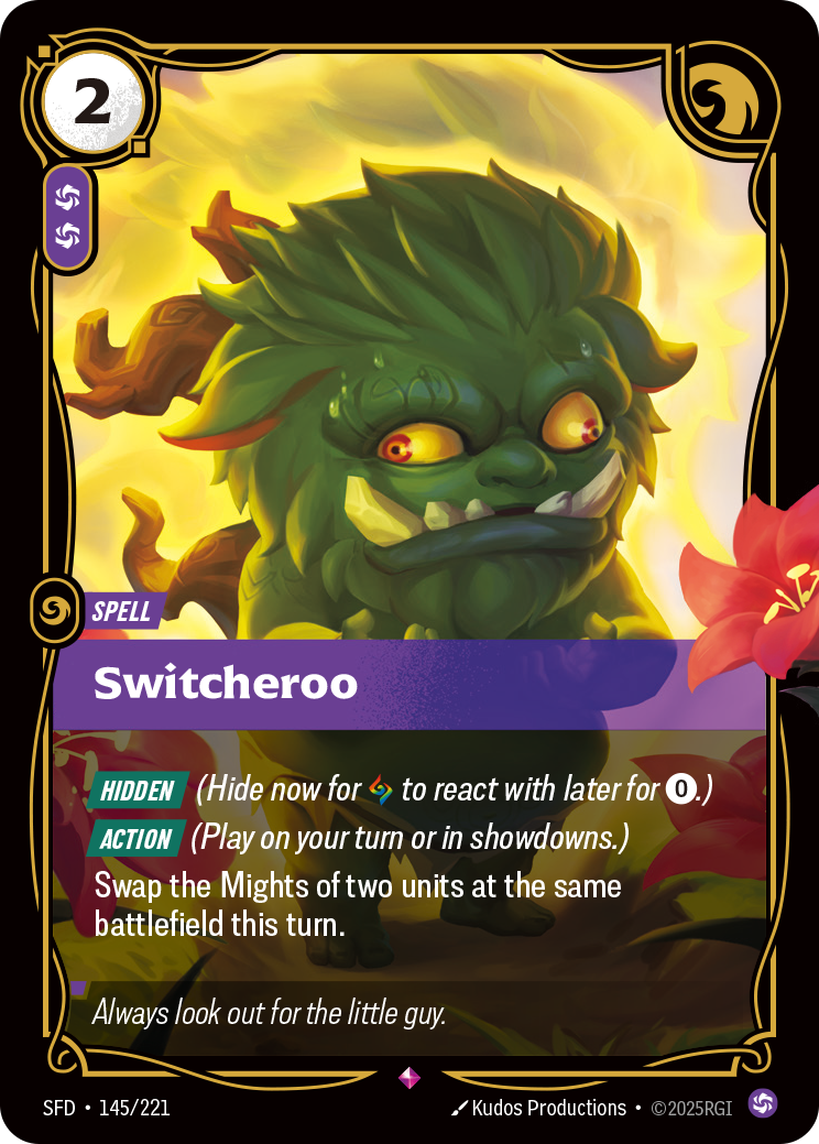 Switcheroo - 145/221 - Rare (Inglés Foil NM)