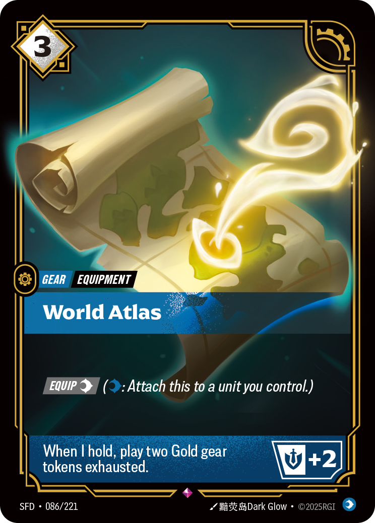 World Atlas - 086/221 - Rare (Inglés Foil NM)