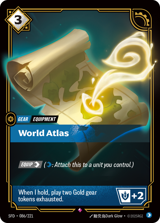 World Atlas - 086/221 - Rare (Inglés Foil NM)