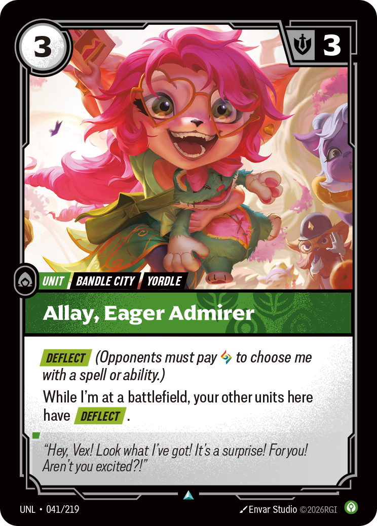 Allay, Eager Admirer - 041/219 - Uncommon (Inglés Foil NM)