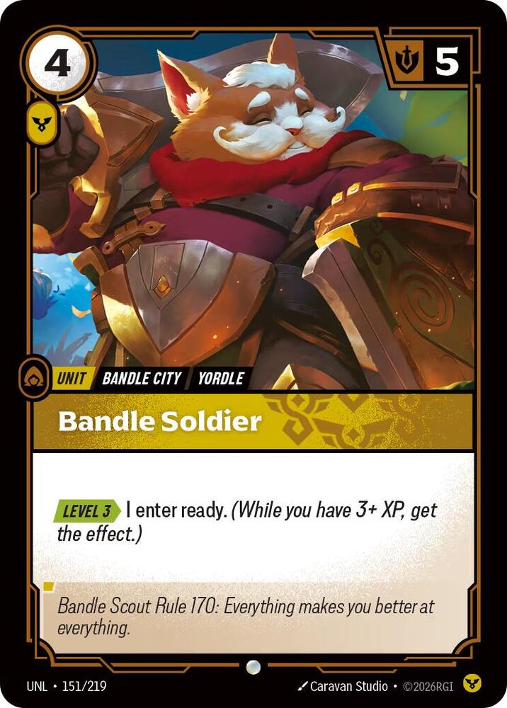 Bandle Soldier - 151/219 - Common (Inglés NM)