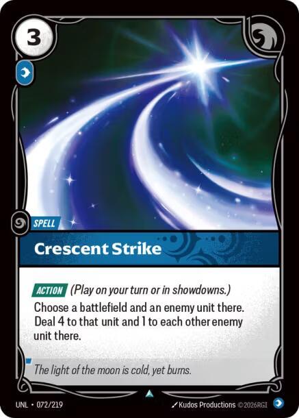 Crescent Strike - 072/219 - Uncommon (Inglés NM)