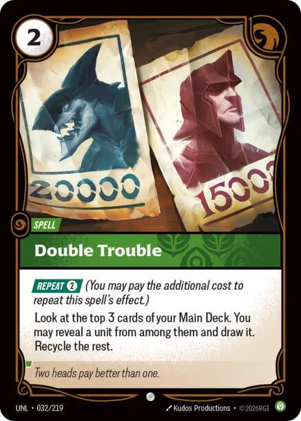 Double Trouble - 032/219 - Common (Inglés NM)