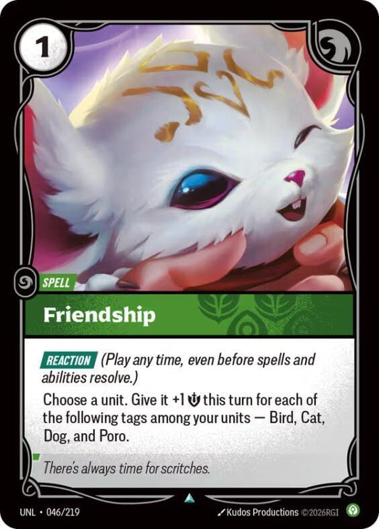 Friendship - 046/219 - Uncommon (Inglés NM)