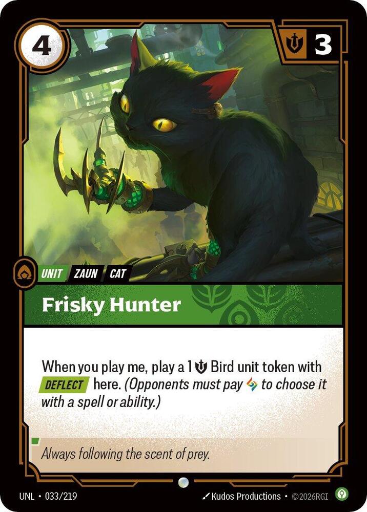 Frisky Hunter - 033/219 - Common (Inglés NM)