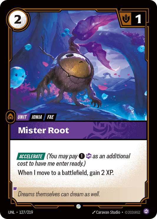 Mister Root - 127/219 - Common (Inglés Foil NM)