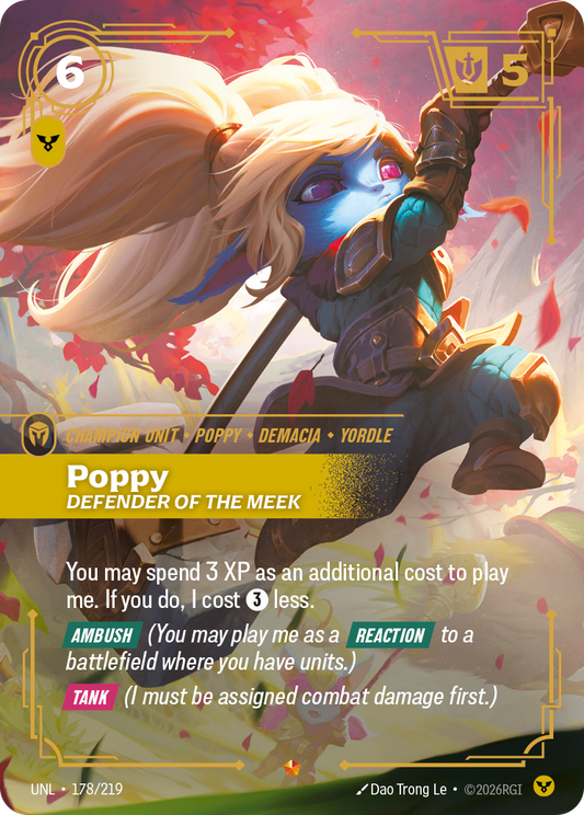 Poppy - Defender of the Meek - 178/219 - Epic (Inglés Foil NM)