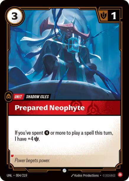 Prepared Neophyte - 004/219 - Common (Inglés NM)