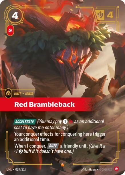 Red Brambleback - 029/219 - Epic (Inglés Foil NM)