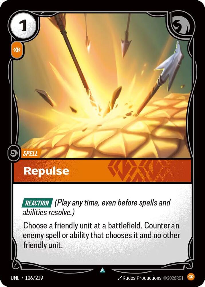 Repulse - 106/219 - Uncommon (Inglés NM)