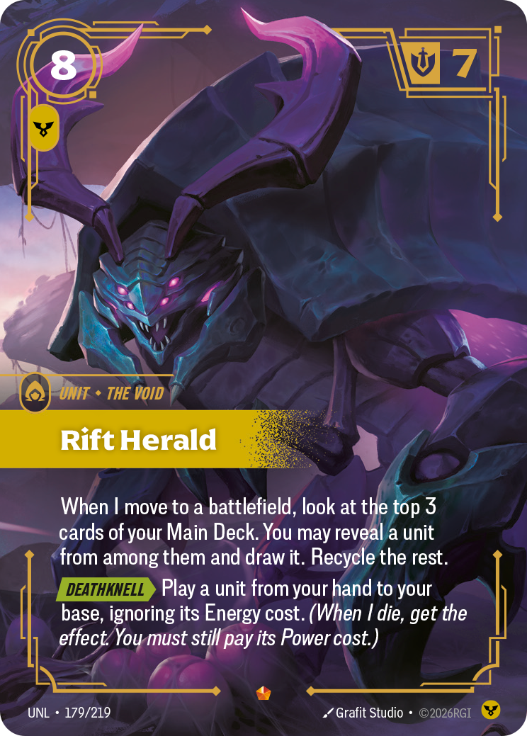 Rift Herald - 179/219 - Epic (Inglés Foil NM)