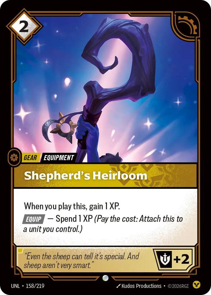 Shepherd's Heirloom - 158/219 - Common (Inglés NM)