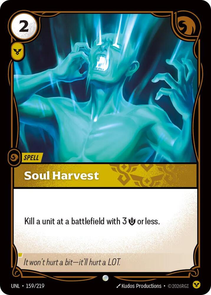 Soul Harvest - 159/219 - Common (Inglés NM)