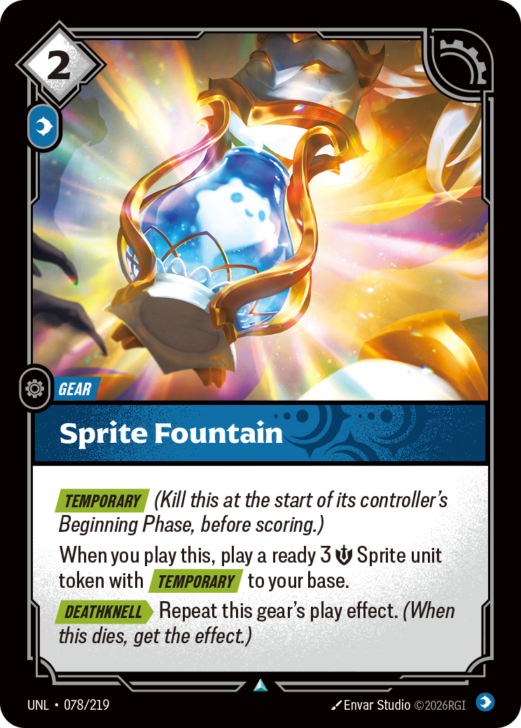 Sprite Fountain - 078/219 - Uncommon (Inglés NM)