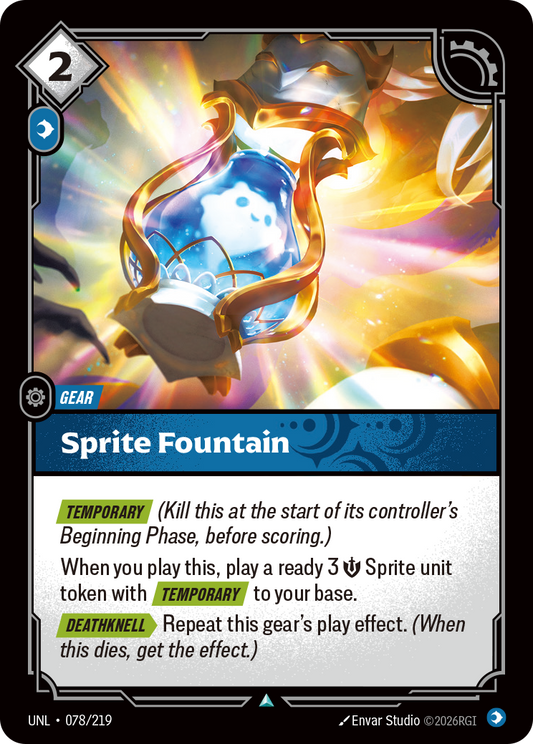 Sprite Fountain - 078/219 - Uncommon (Inglés NM)