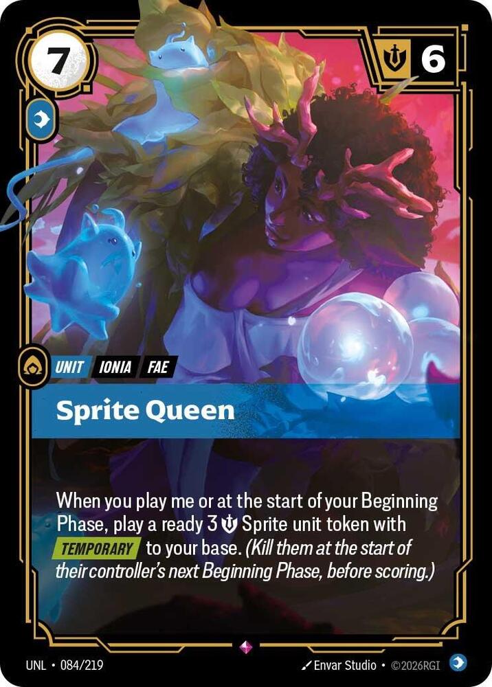 Sprite Queen - 084/219 - Rare (Inglés Foil NM)