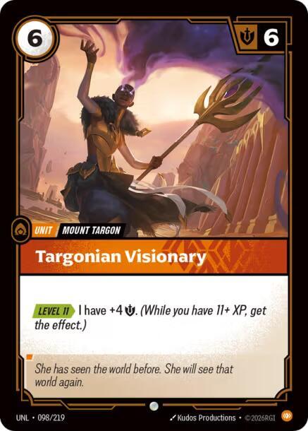 Targonian Visionary - 098/219 - Common (Inglés NM)