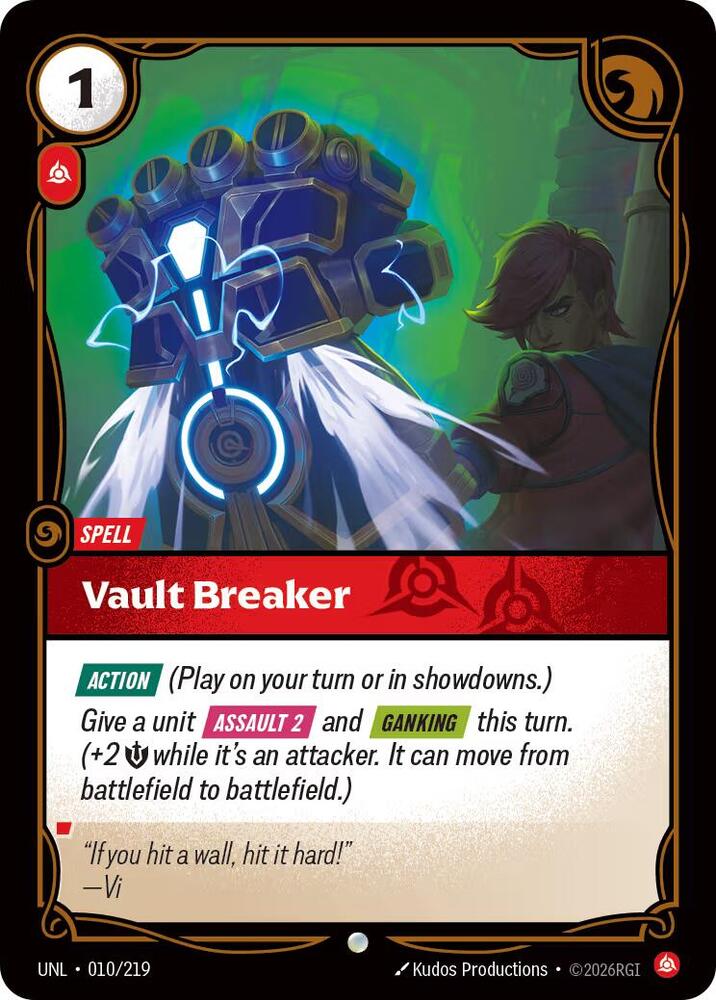 Vault Breaker - 010/219 - Common (Inglés NM)