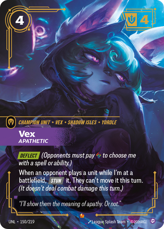 Vex - Apathetic - 150/219 - Epic (Inglés Foil NM)
