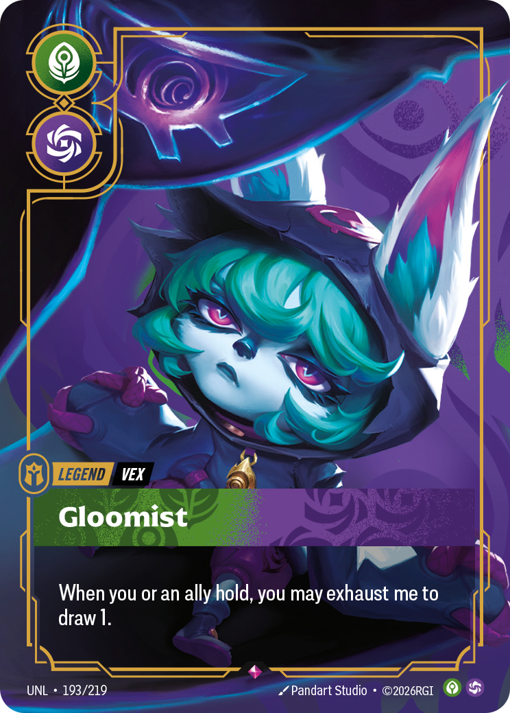 Vex - Gloomist - 193/219 - Rare (Inglés Foil NM)