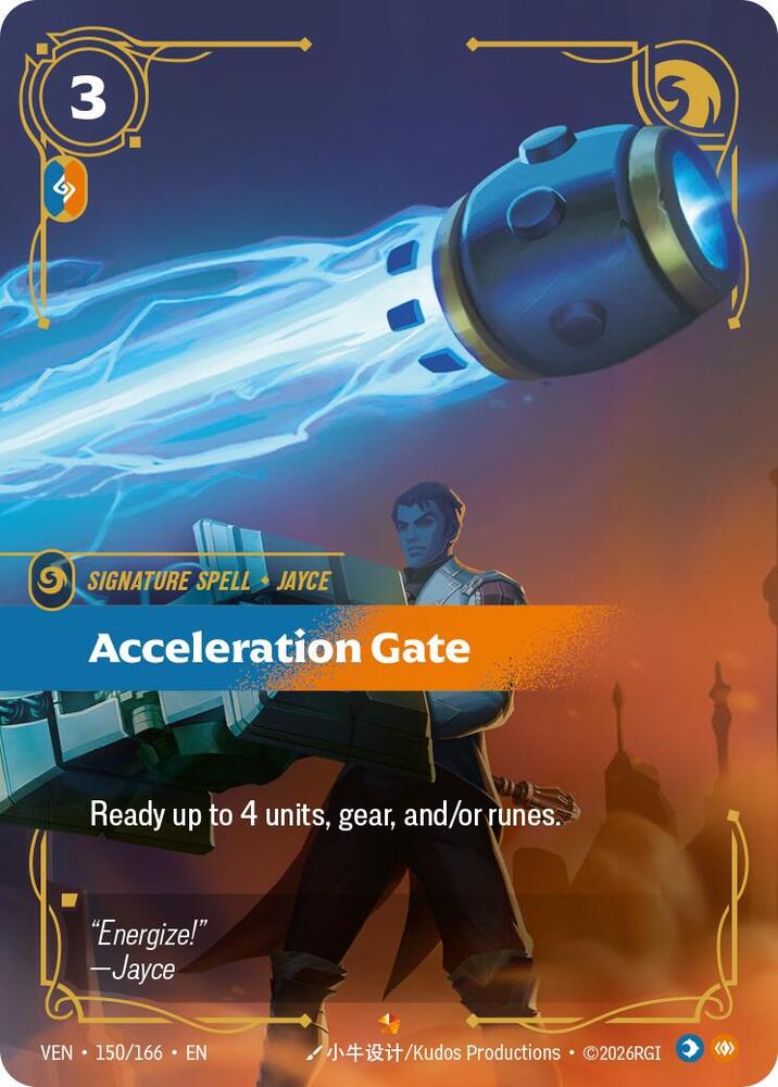 Acceleration Gate - 150/166 - Epic (Inglés Foil NM)
