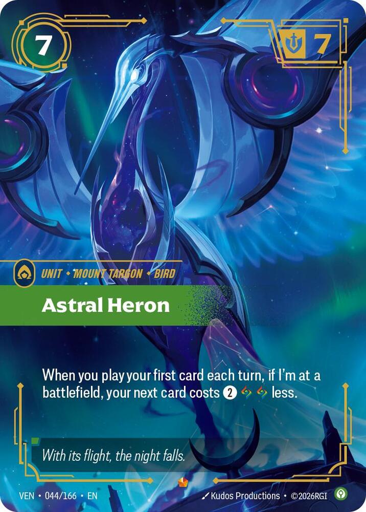 Astral Heron - 044/166 - Epic (Inglés Foil NM)