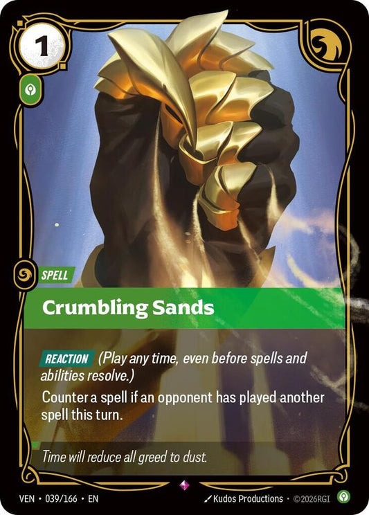 Crumbling Sands - 039/166 - Rare (Inglés Foil NM)
