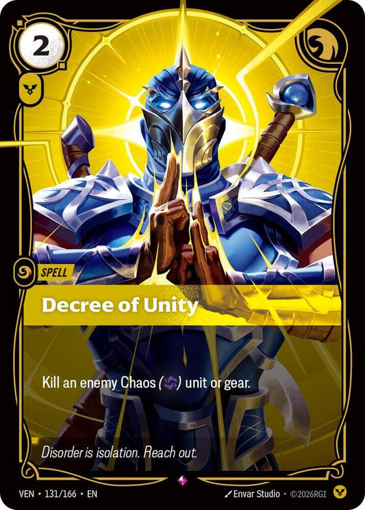 Decree of Unity - 131/166 - Rare (Inglés Foil NM)