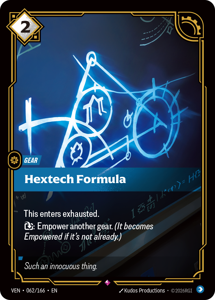 Hextech Formula - 062/166 - Rare (Inglés Foil NM)
