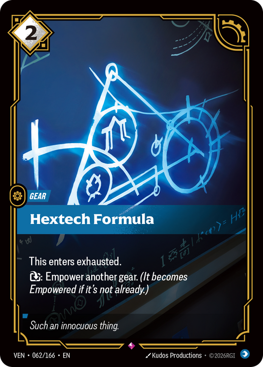 Hextech Formula - 062/166 - Rare (Inglés Foil NM)
