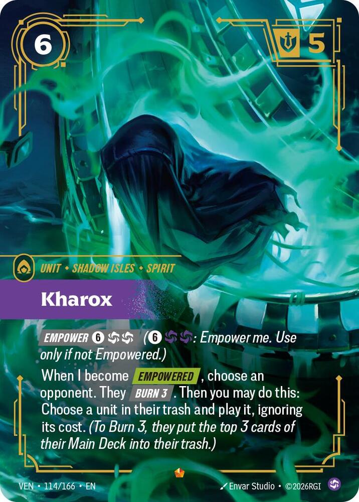 Kharox - 114/166 - Epic (Inglés Foil NM)